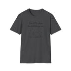 Cursive Chalkboard Writing T-Shirt
