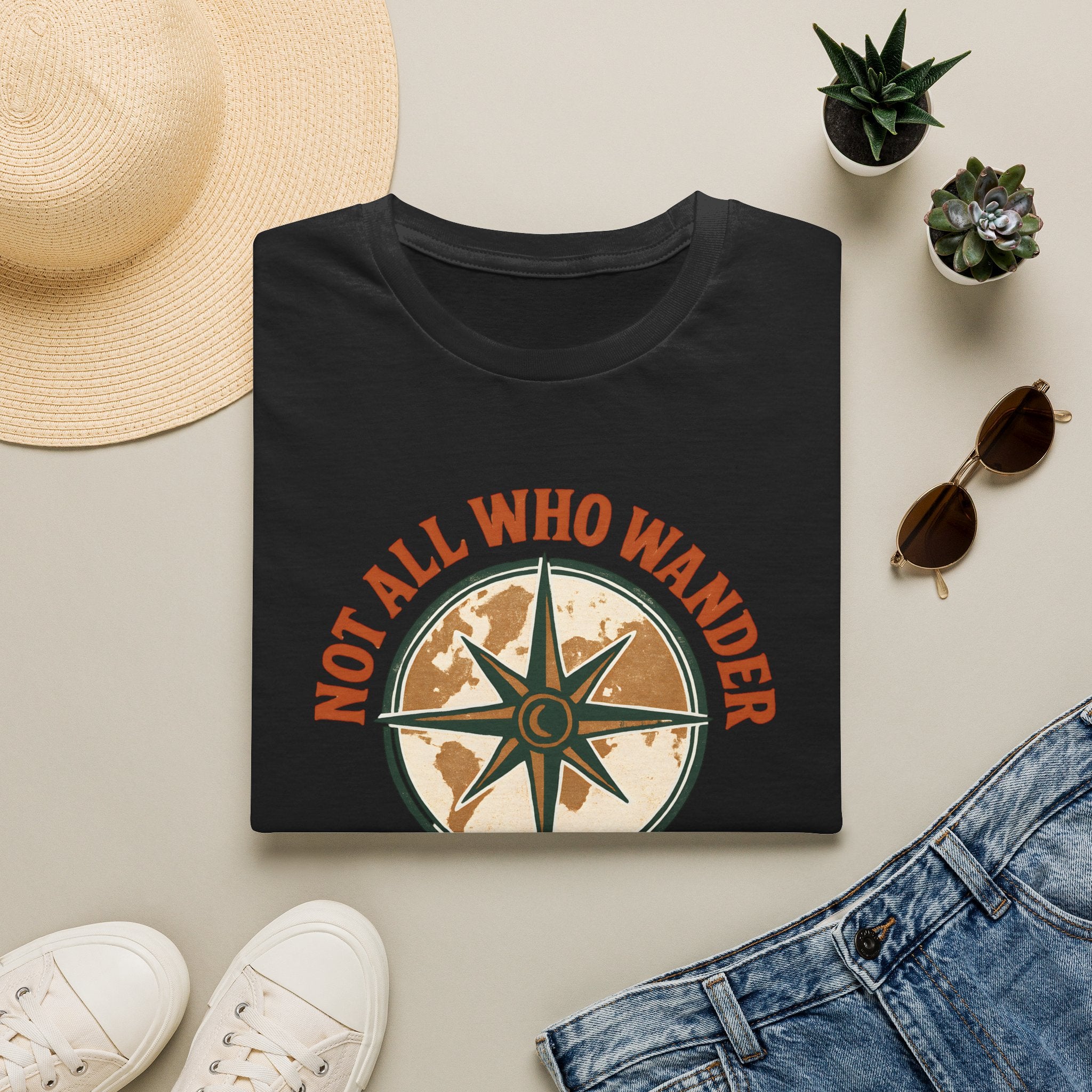 Compass Rose Globe T-Shirt