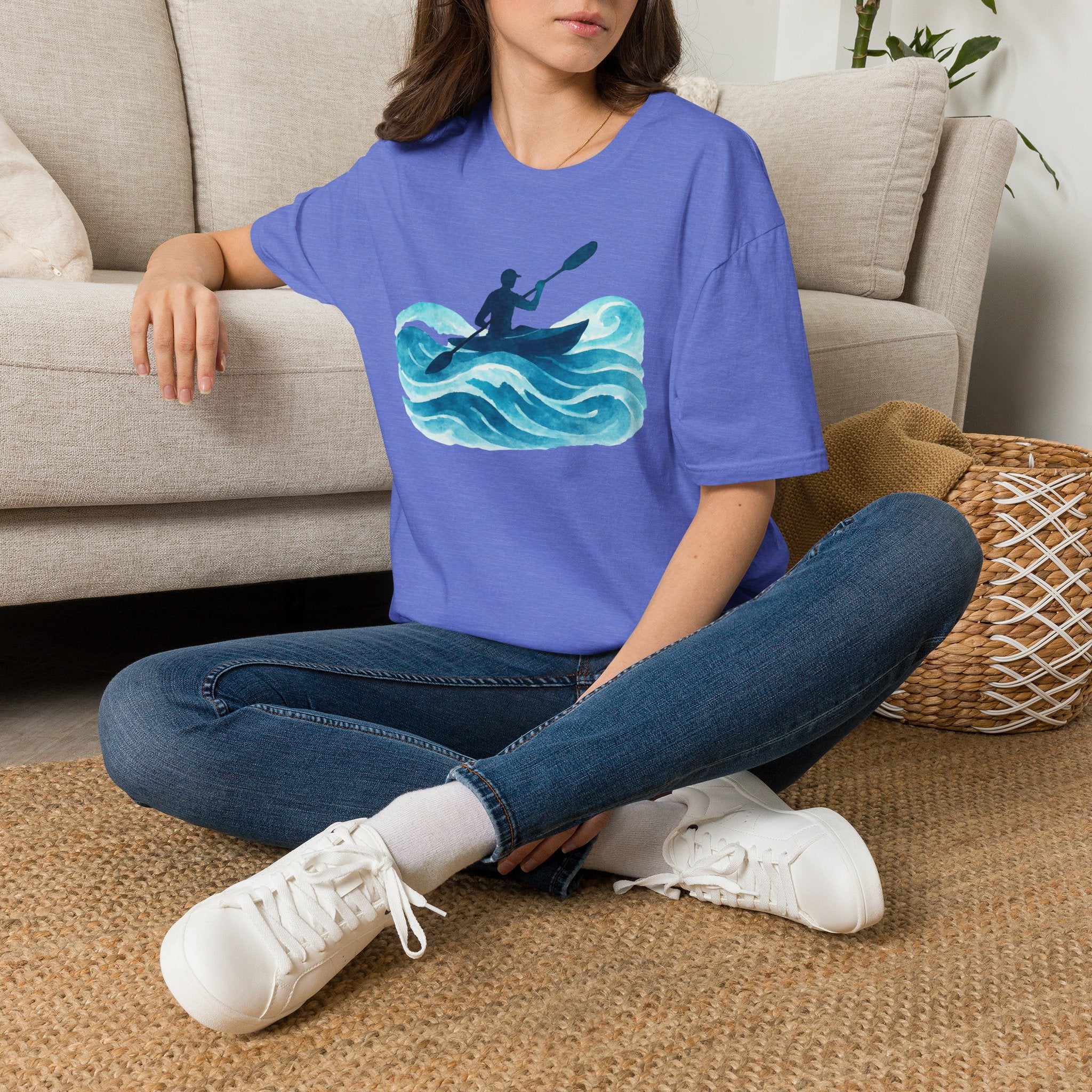Paddling Through Waves T-Shirt