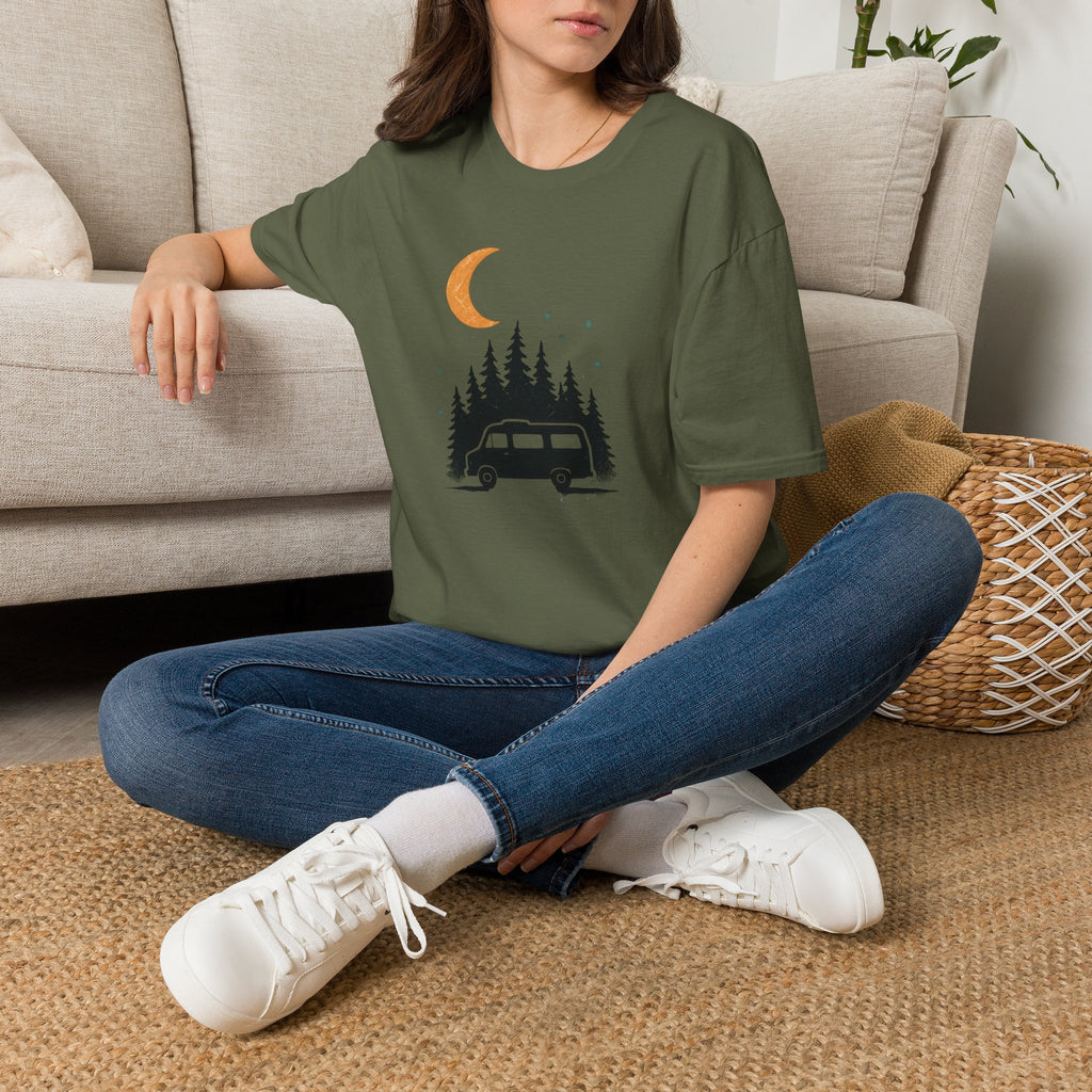 Moonlit Forest Camper T-Shirt